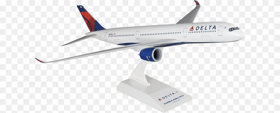Delta A350 900 1200 Scale Model Scale Model, Aircraft, Airliner, Airplane, Transportation Free Png