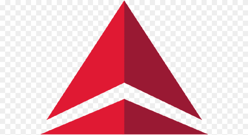 Delta Air Lines Have Gone Through More Than 20 Different Delta Airlines Logo, Triangle, Blade, Dagger, Knife Png