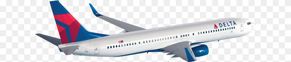 Delta Airline Delta Airlines Plane, Aircraft, Airliner, Airplane, Transportation Free Transparent Png
