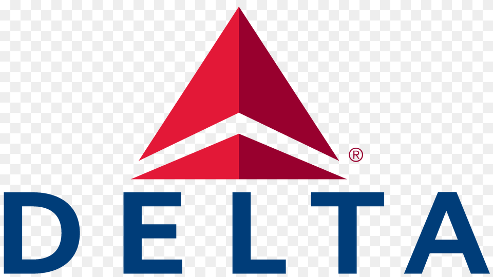 Delta Airlines Logo, Triangle Free Png