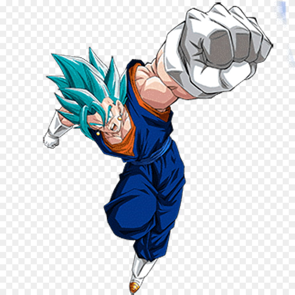 Delta Atom Lr Vegito Blue Super Attack Graphics Preview, Book, Comics, Publication, Person Png