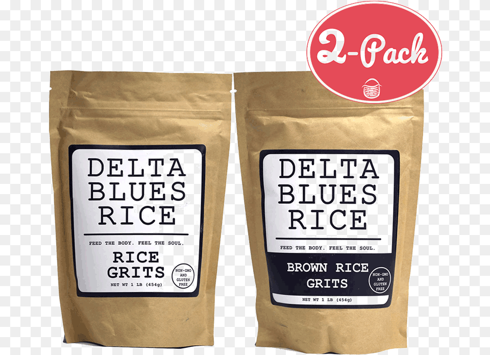 Delta Blues Duo Grits Pack 2 Lbs Delta Blues Rice Delta Blues Brown Rice Grits 1 Lb, Powder, Flour, Food Png