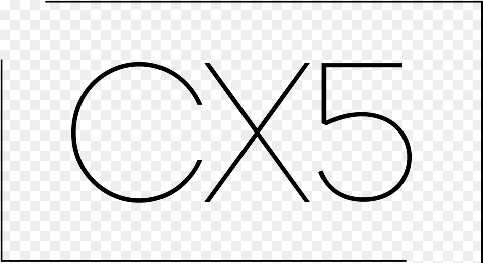 Delta Cx5 Logo Line Art, Gray Png Image