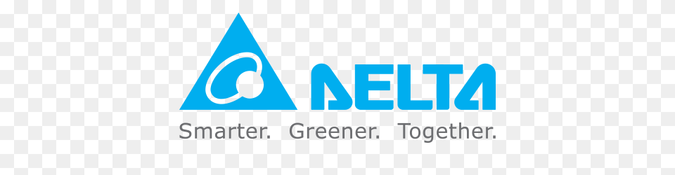 Delta Electronics Smarter Greener Together Logo Battery, Triangle, Scoreboard Free Png Download