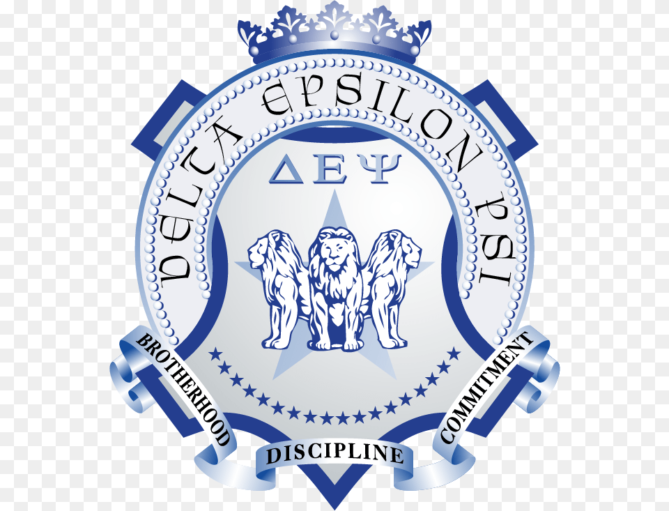Delta Epsilon Psi Letters, Logo, Badge, Symbol, Emblem Png Image