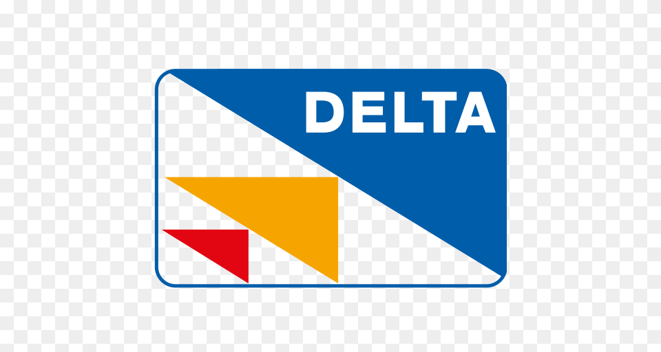 Delta Flat Icon, Text, Credit Card Png Image