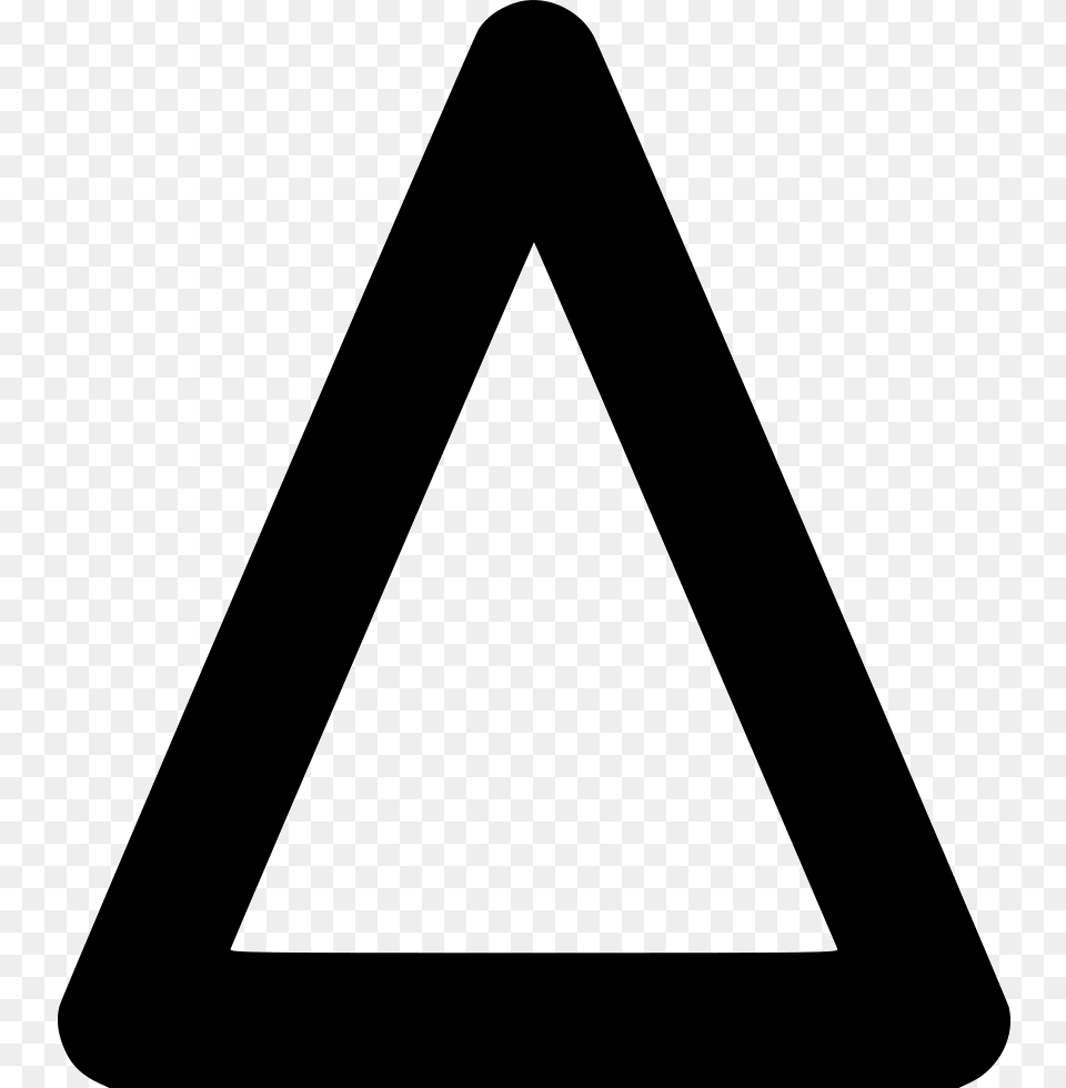 Delta Icon Download, Triangle, Symbol Free Png