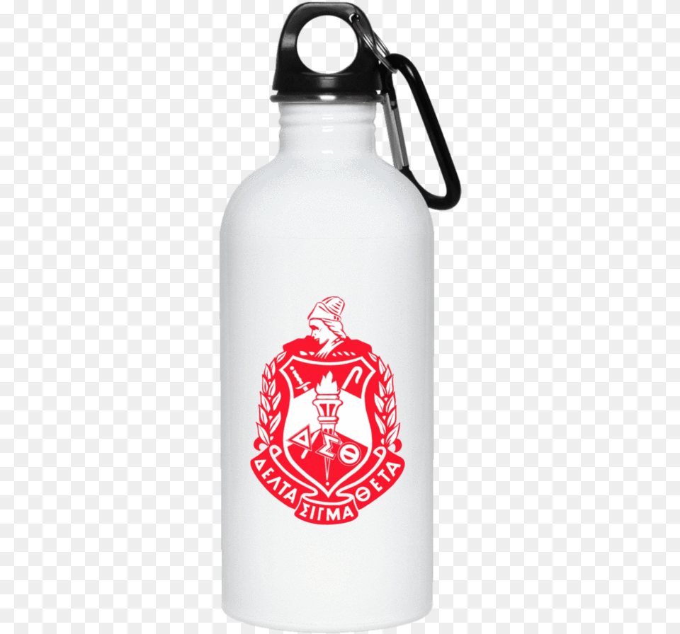 Delta Sigma Theta 20 Oz, Bottle, Water Bottle, Adult, Male Free Png