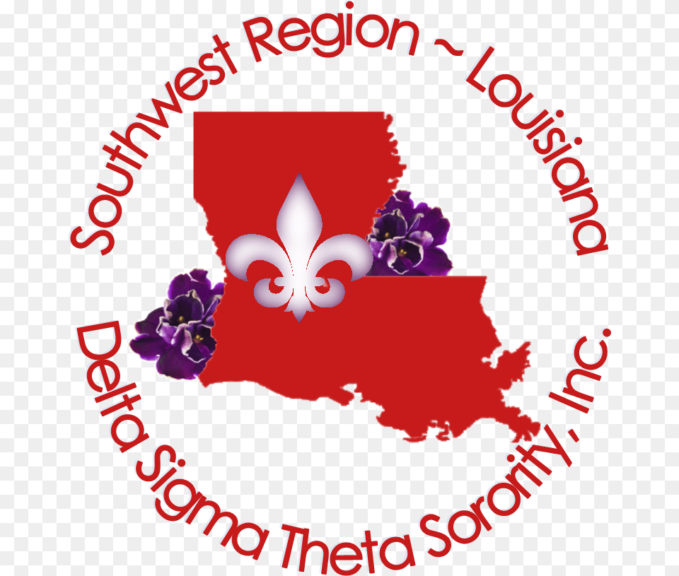 Delta Sigma Theta Sorority Inc Louisiana State Summit Black, Flower, Plant, Petal, Hibiscus Free Png Download