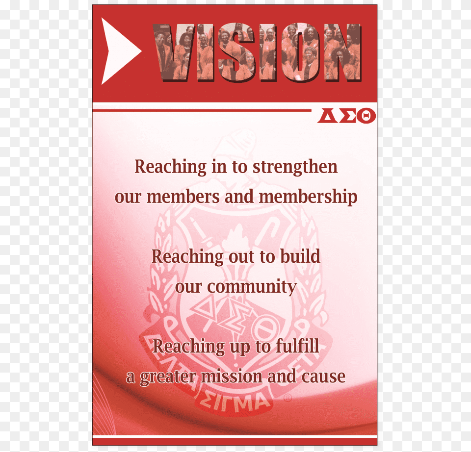 Delta Sigma Theta Vision Wall Art Delta Sigma Theta Mission, Advertisement, Poster, Person, Face Png Image