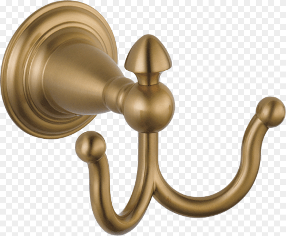 Delta Victorian Double Robe Hook Champagne Bronze Walmartcom Champagne Bronze Towel Hook, Electronics, Hardware, Smoke Pipe Free Transparent Png