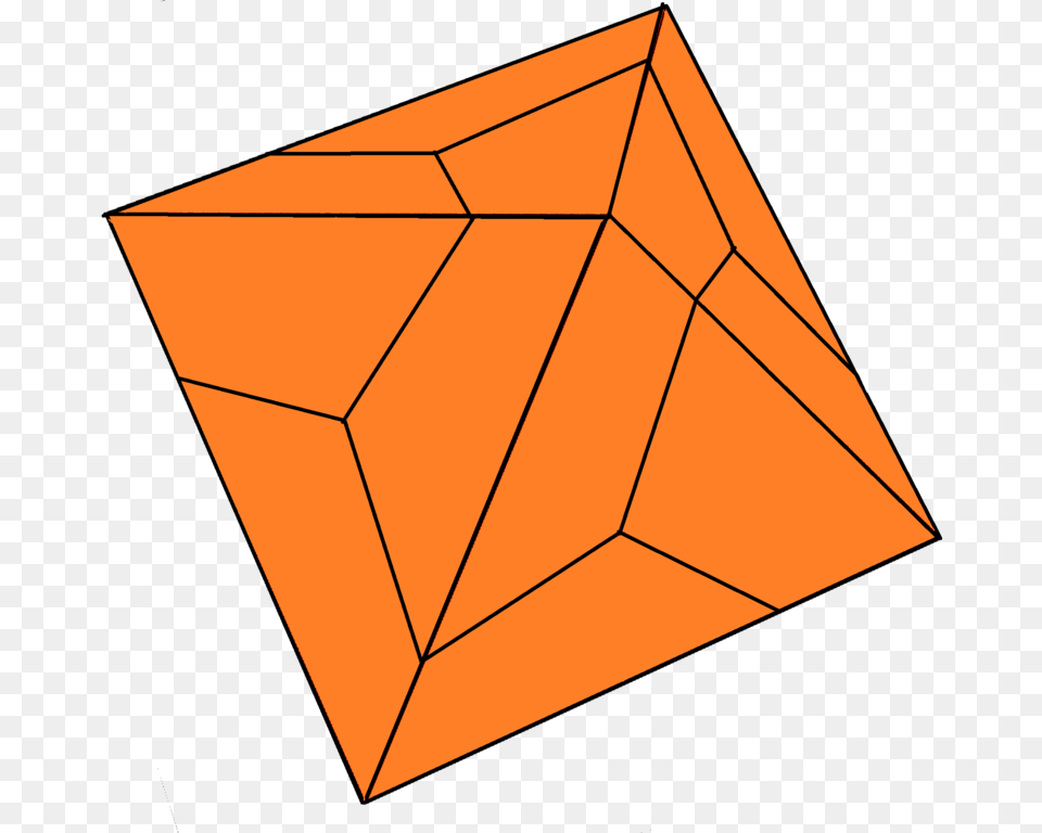 Deltoidal Icositetrahedron Octahedral Gyro, Accessories, Diamond, Gemstone, Jewelry Png