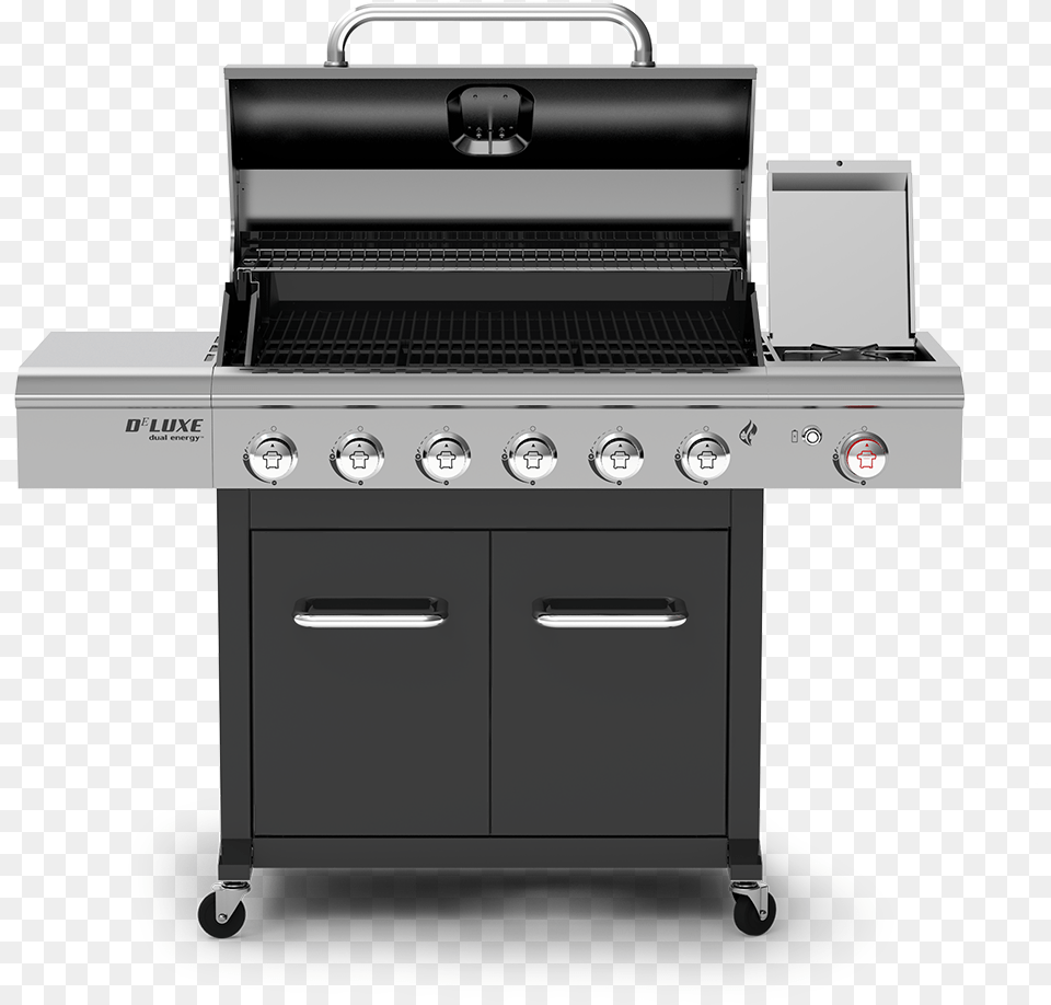 Deluxe 6 Burner Propane Grill With Stainless Steel Nexgrill Deluxe Nexgrill, Appliance, Device, Electrical Device, Oven Free Png Download