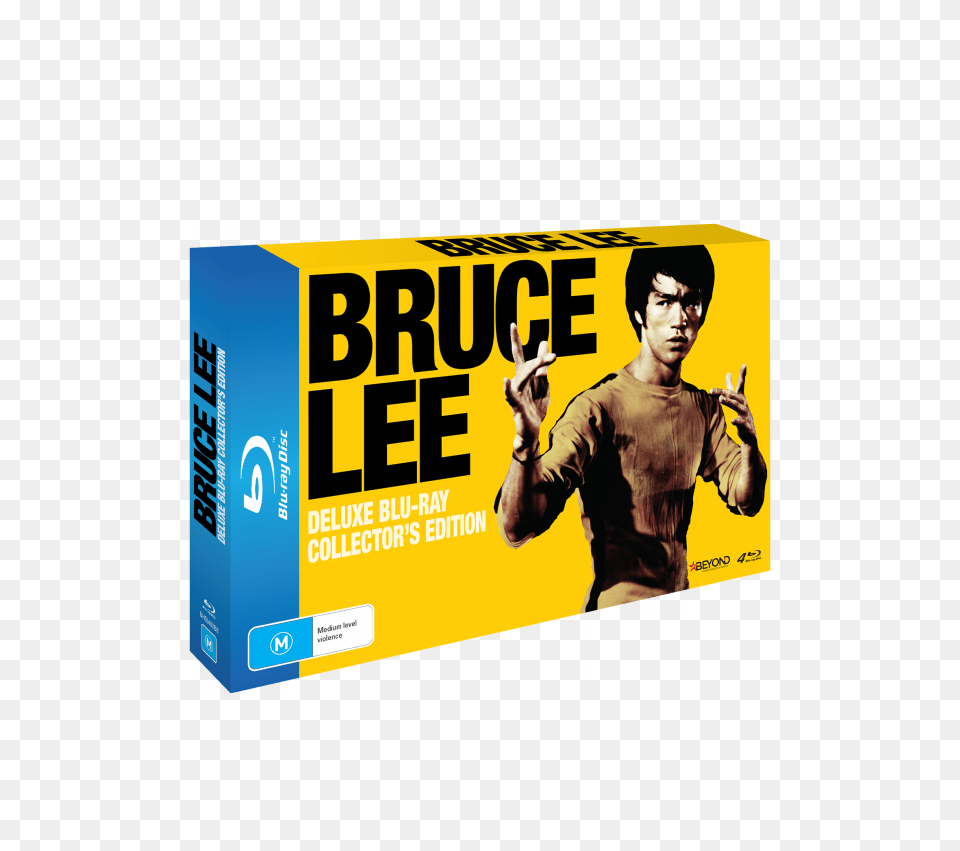 Deluxe Blu Ray Collector39s Edition Bruce Lee Blu Ray Box Set, Poster, Person, Hand, Finger Free Transparent Png