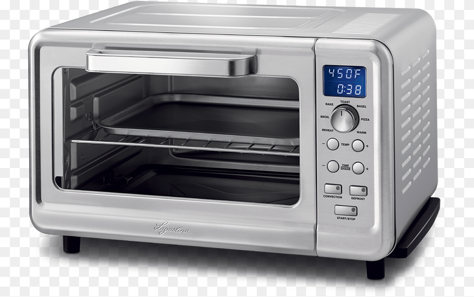 Deluxe Convection Toaster Oven Microwave Oven, Appliance, Device, Electrical Device Png Image