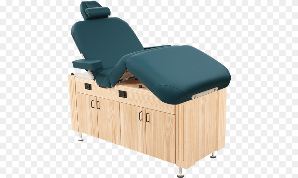 Deluxe Electric Spa Table Sleeper Chair, Cushion, Home Decor, Furniture, Headrest Free Png Download