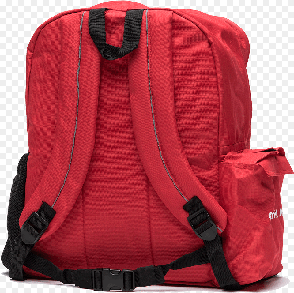 Deluxe Emergency Preparedness Kit Backpack Empty Red Bag Png