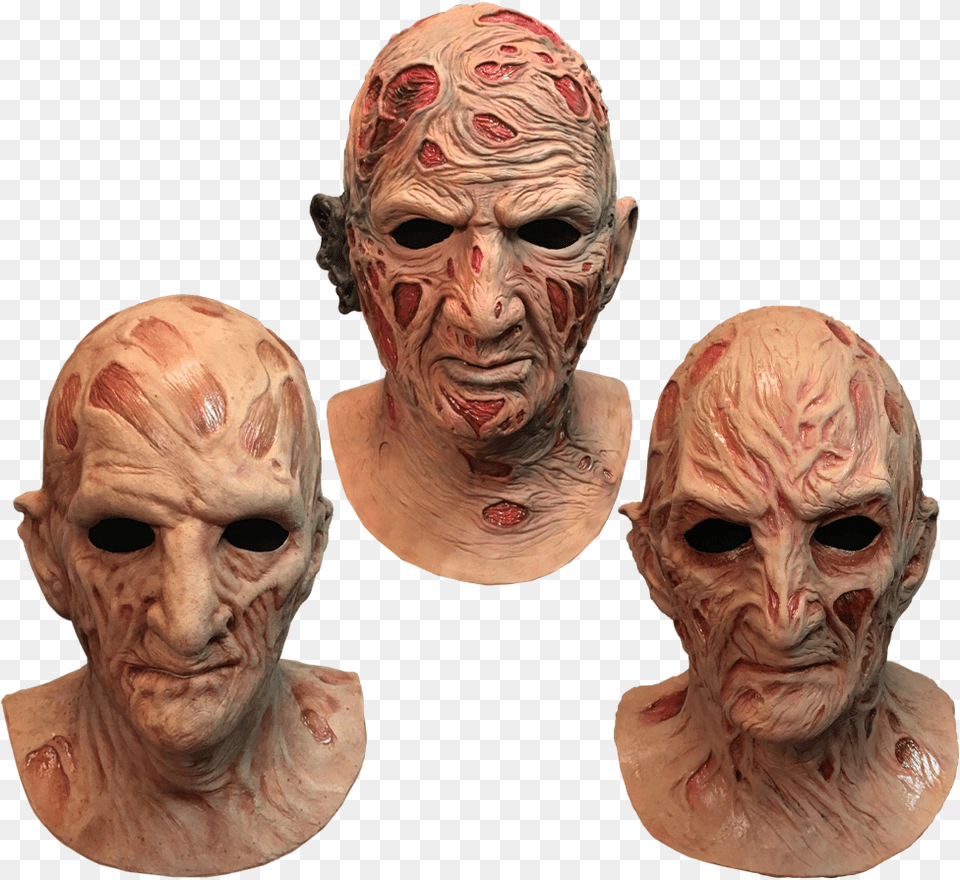 Deluxe Freddy Krueger Mask, Person, Adult, Female, Woman Png