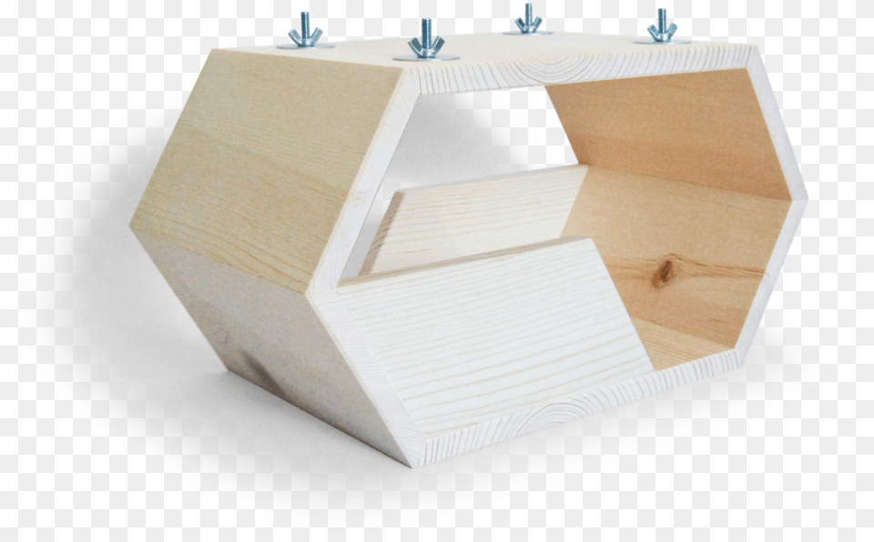 Deluxe Hanging Hexagonal Tunnel, Plywood, Wood, Box, Machine Free Png