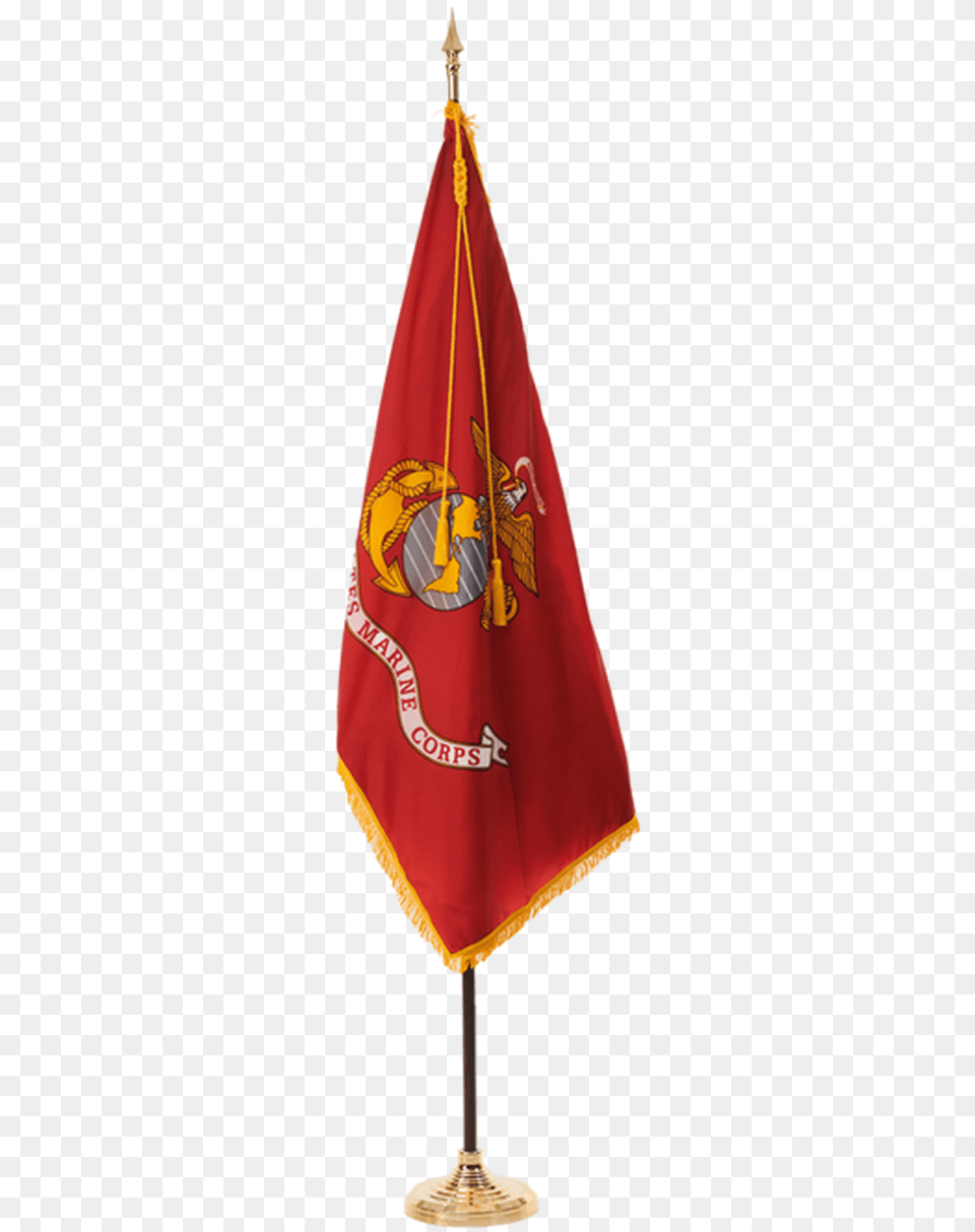 Deluxe Indoor And Parade Military Flag Set Flag Marine Corp Png