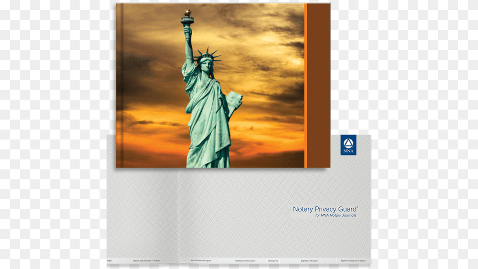 Deluxe Journal Lady Liberty Statue Of Liberty, Art, Adult, Female, Person Png