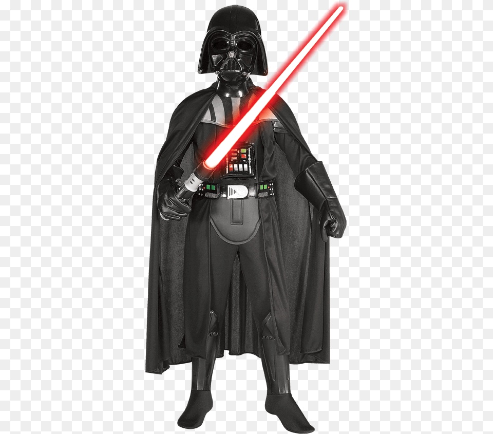 Deluxe Kids Darth Vader Costume Darth Vader Kids Costume, Adult, Fashion, Female, Person Free Transparent Png