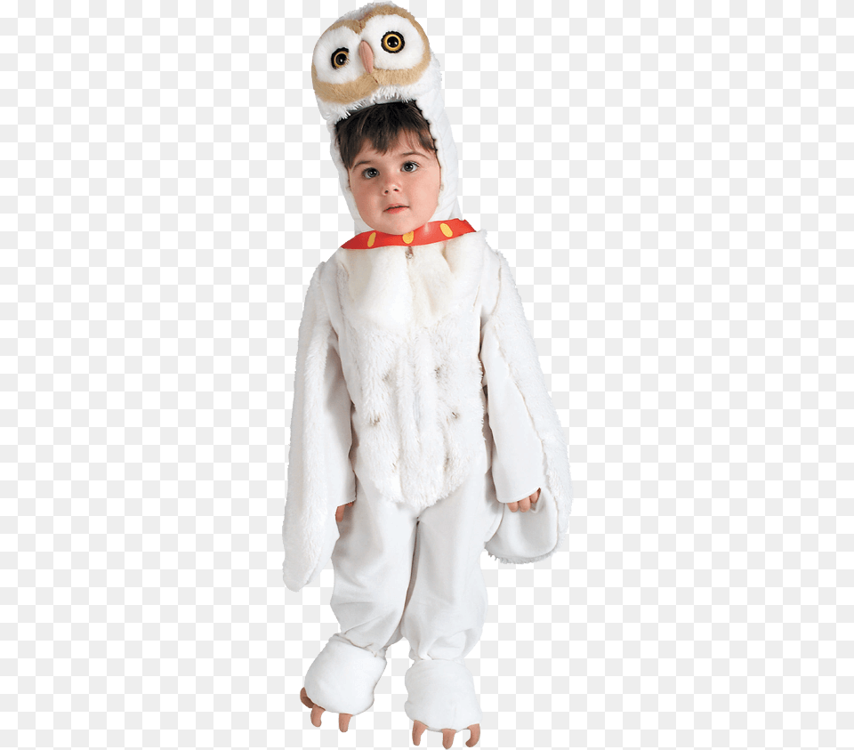 Deluxe Kids Hedwig The Owl Costume, Baby, Clothing, Person, Hat Free Png
