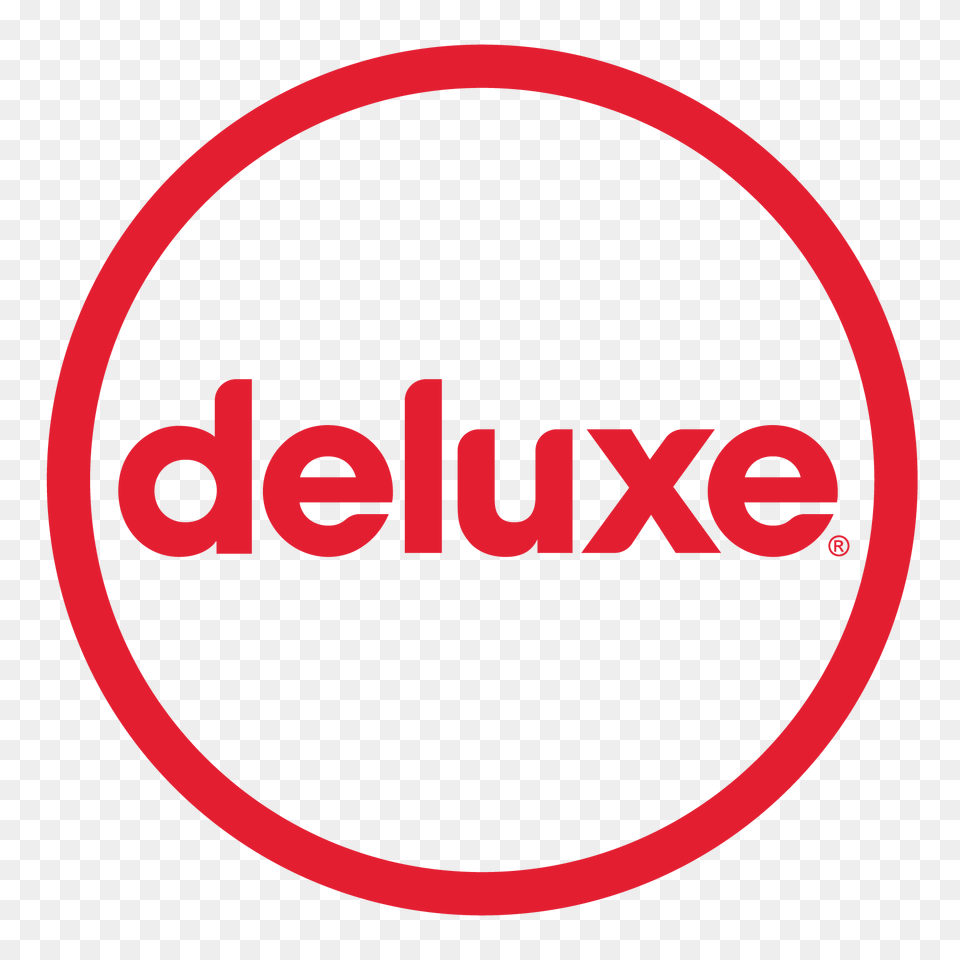 Deluxe Logo Red, Sign, Symbol Free Png