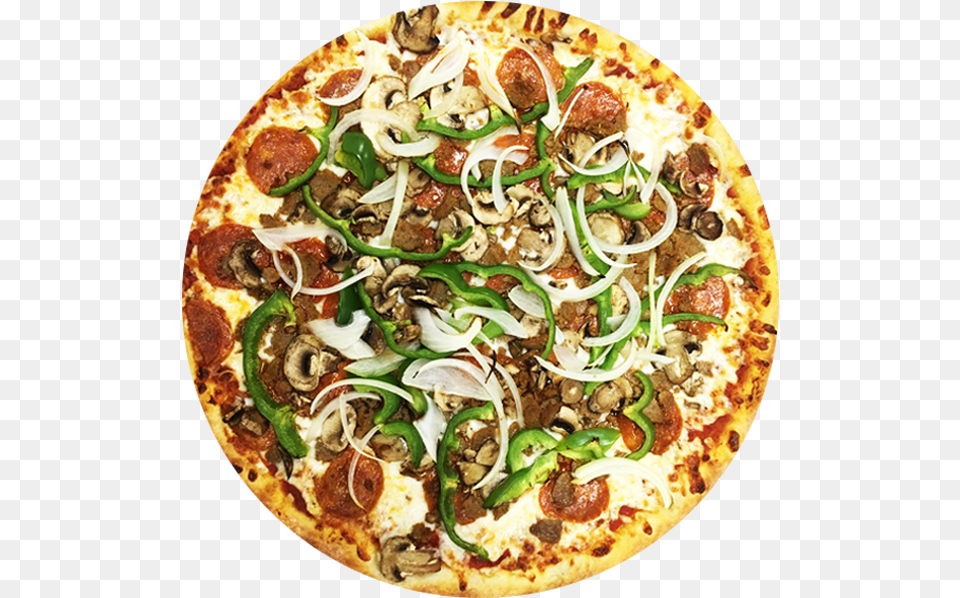 Deluxe Pizza Fast Food, Food Presentation Free Png Download