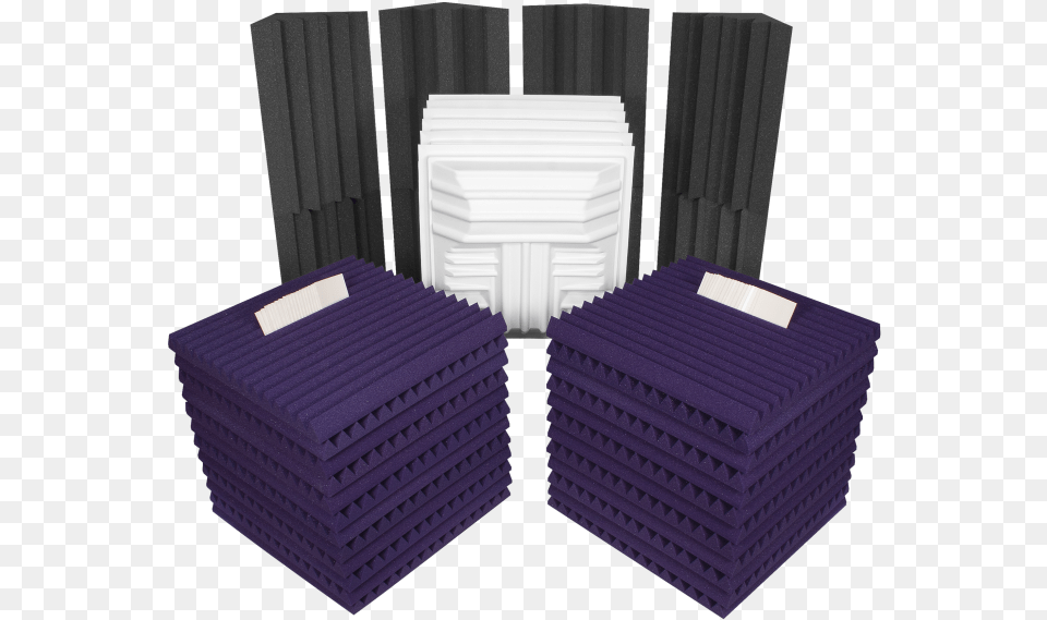 Deluxe Plus Kit Ez Tabs Charpur Auralex Deluxe Plus Roominator Kit Roomdlxplus, Foam Free Png Download