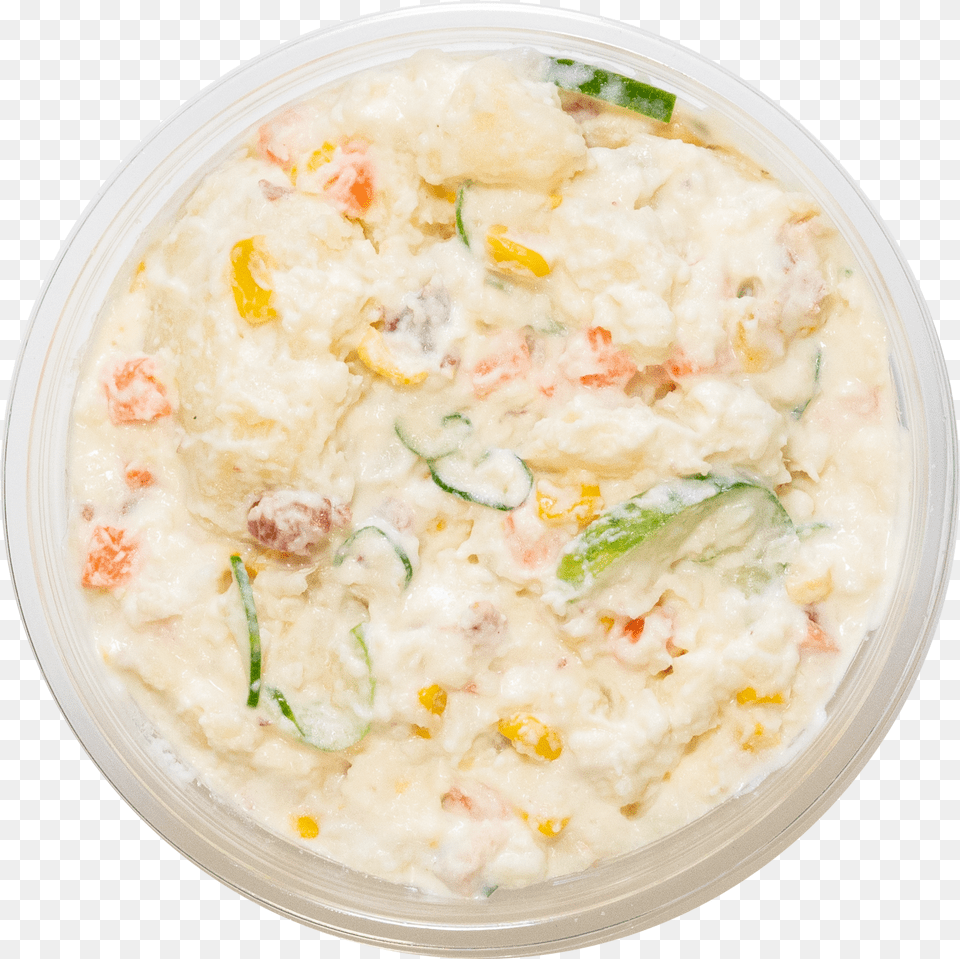 Deluxe Potato Salad Kheer, Food, Meal, Dish, Food Presentation Free Transparent Png
