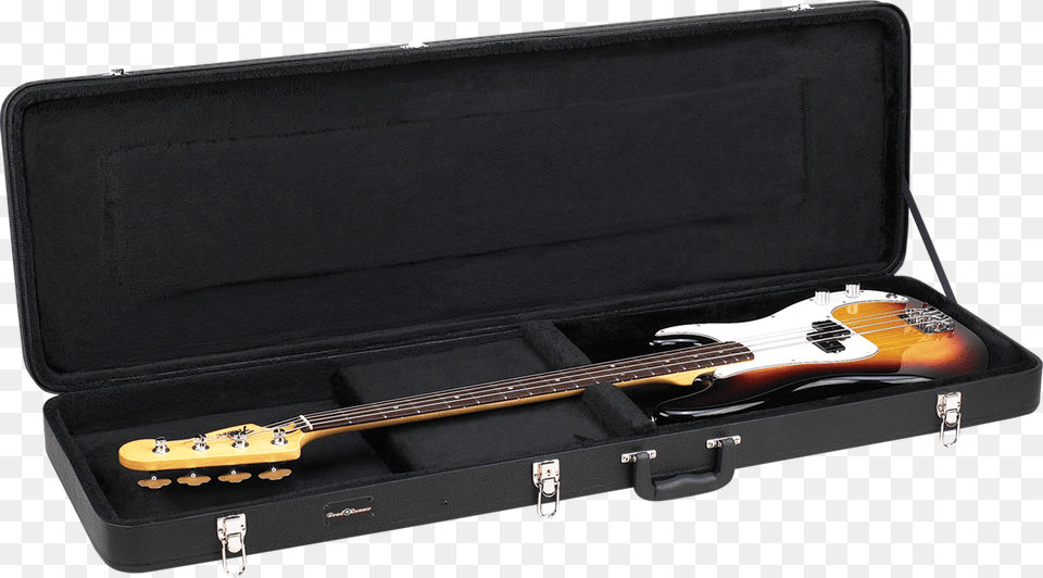 Deluxe Wood Bass Guitar Case Road Runner Rrdwb Bass Guitar Case Wood, Bass Guitar, Musical Instrument Free Png Download