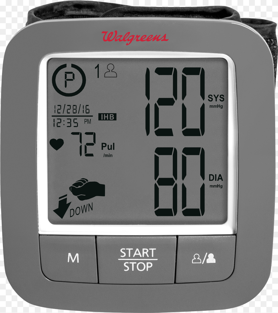 Deluxe Wrist Features Blood Pressure Monitor, Computer Hardware, Electronics, Hardware, Screen Free Png