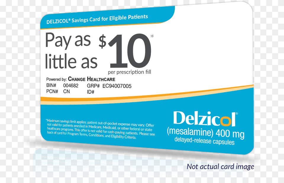 Delzicol Saving Card Health Care, Text, Paper, Business Card Png