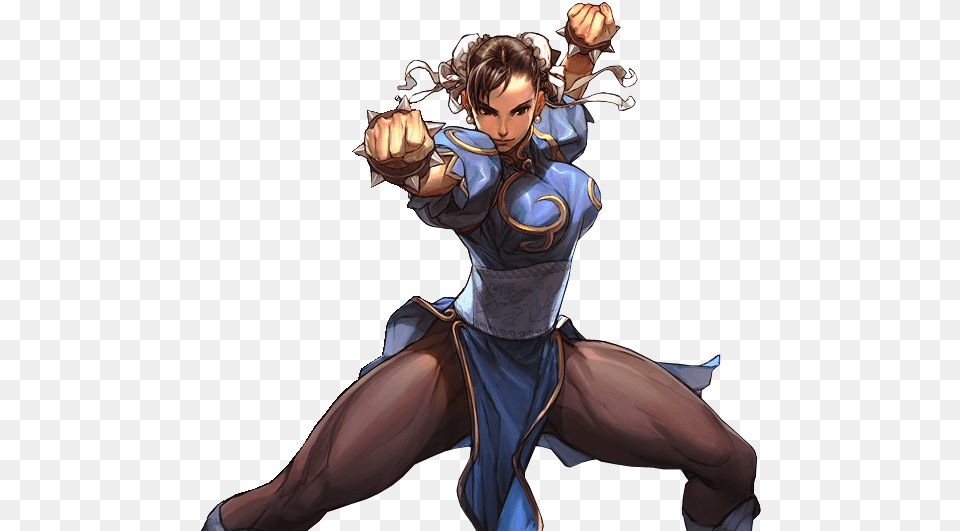 Dem Chun Li Thighs, Adult, Book, Comics, Male Png Image