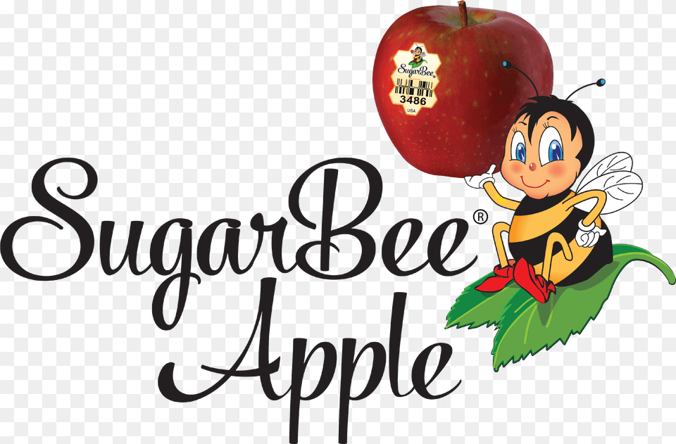 Demand For Sugarbee Brand Cider Previews Strong Apple Season Sugar Bee Apple Logo, Food, Fruit, Plant, Produce Free Transparent Png