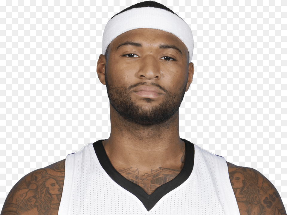 Demarcus Cousins Head, Person, Face, Man, Male Png Image
