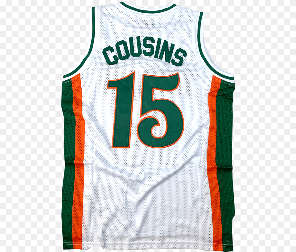 Demarcus Cousins High School Basketball Number, Clothing, Shirt, T-shirt, Jersey Png