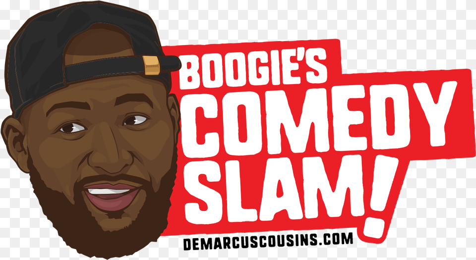 Demarcus Cousins To Host Comedy 39slam39 To Benefit Charity Boogies Comedy Slam, Portrait, Photography, Person, Head Png Image
