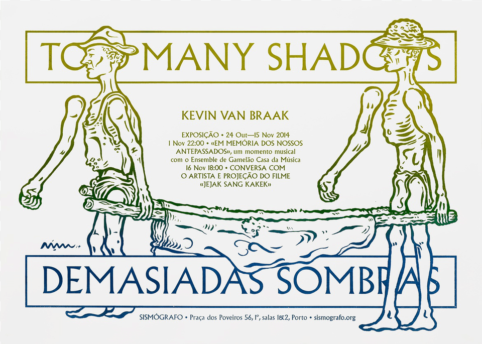 Demasiadas Sombras Too Many Shadows Kevin Van Braak Illustration, Advertisement, Poster, Person, Book Free Png