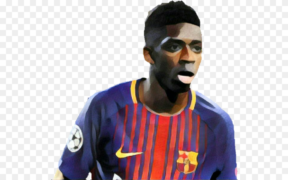 Dembele Osmanedembele Barca Barcelona Soccer Dembele, Adult, Person, Man, Male Free Png Download