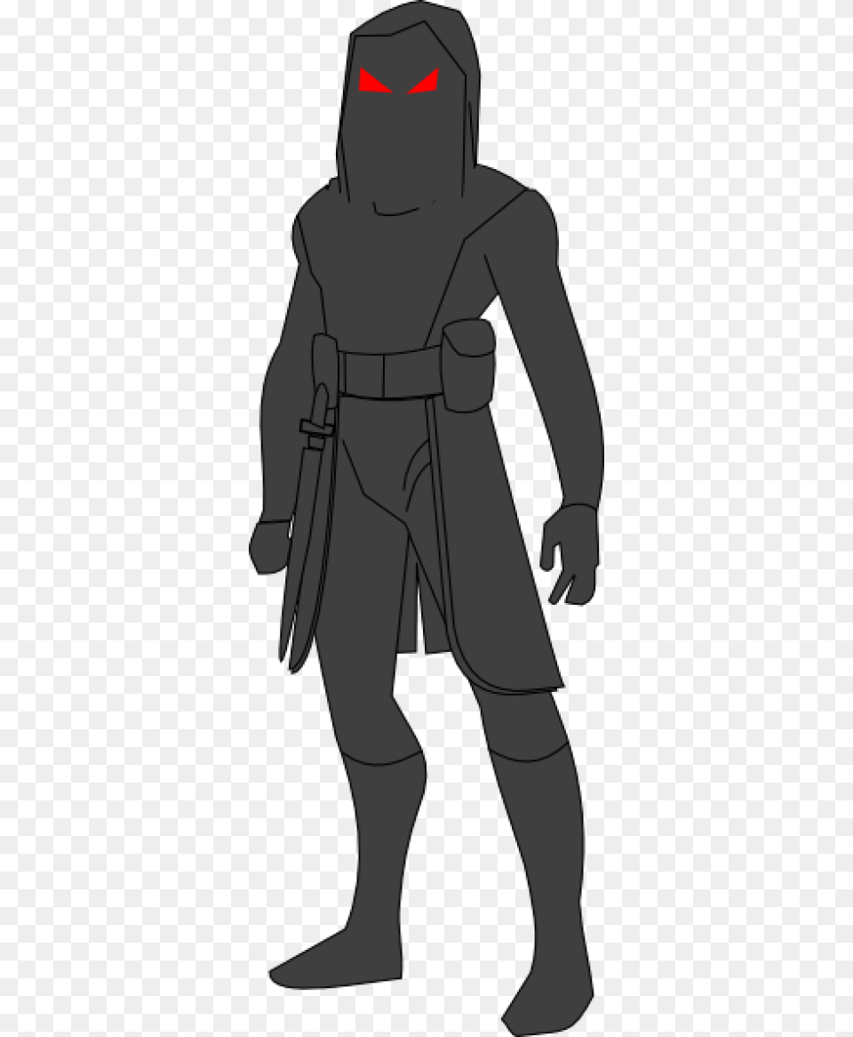 Dementor Clipart, Person, Ninja Png