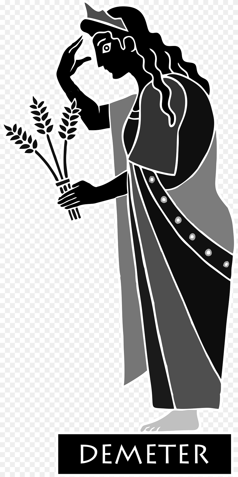 Demeter Clipart, Adult, Person, Woman, Female Png Image