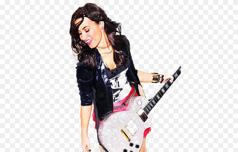 Demi Demi Lovato Jonas Brothers, Guitar, Musical Instrument, Person, Adult Free Png
