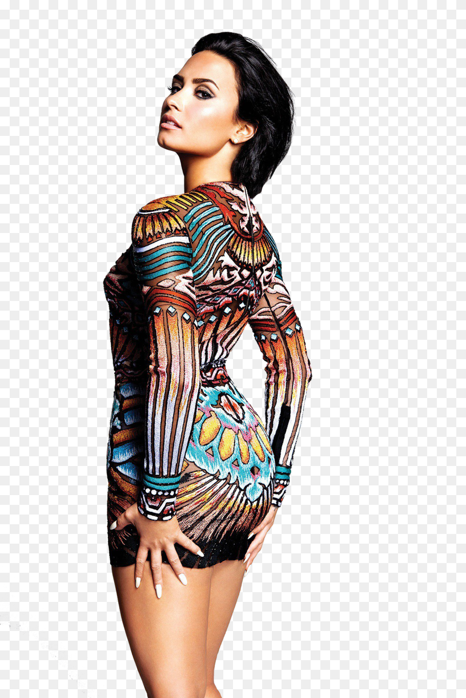 Demi Lovato, Adult, Sleeve, Person, Long Sleeve Free Transparent Png