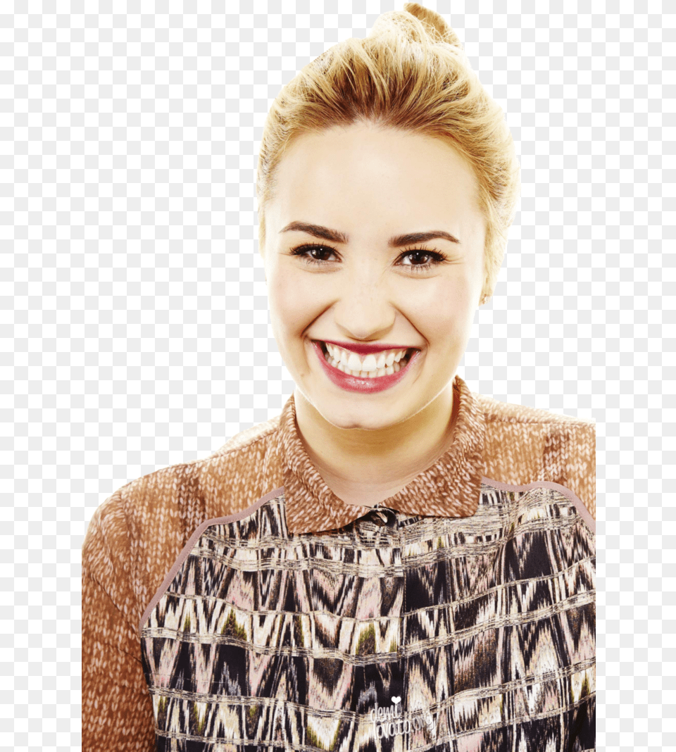 Demi Lovato Hq By Turnlastsong Demi Lovato Hq Pink, Adult, Smile, Portrait, Photography Png Image