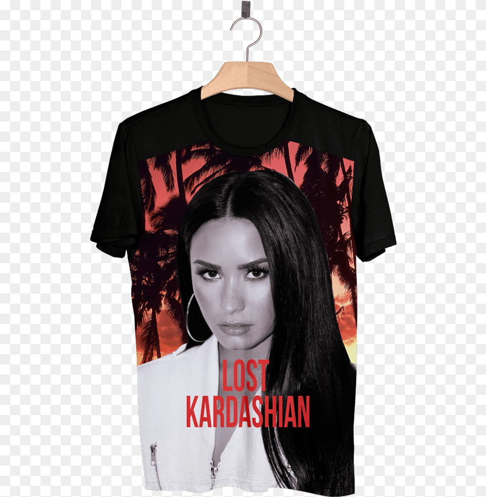 Demi Lovato Lost Kardashian Full Time Weirdo Shirt, Clothing, T-shirt, Adult, Female Free Png Download