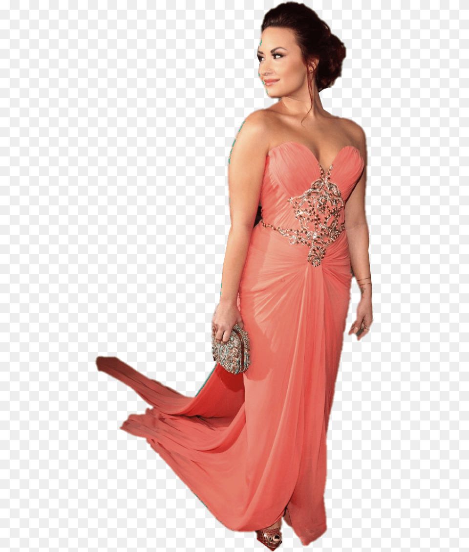 Demi Lovato People39s Choice Awards, Woman, Person, Gown, Formal Wear Png