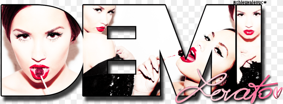 Demi Lovato Tyler Shields, Adult, Person, Lipstick, Female Png