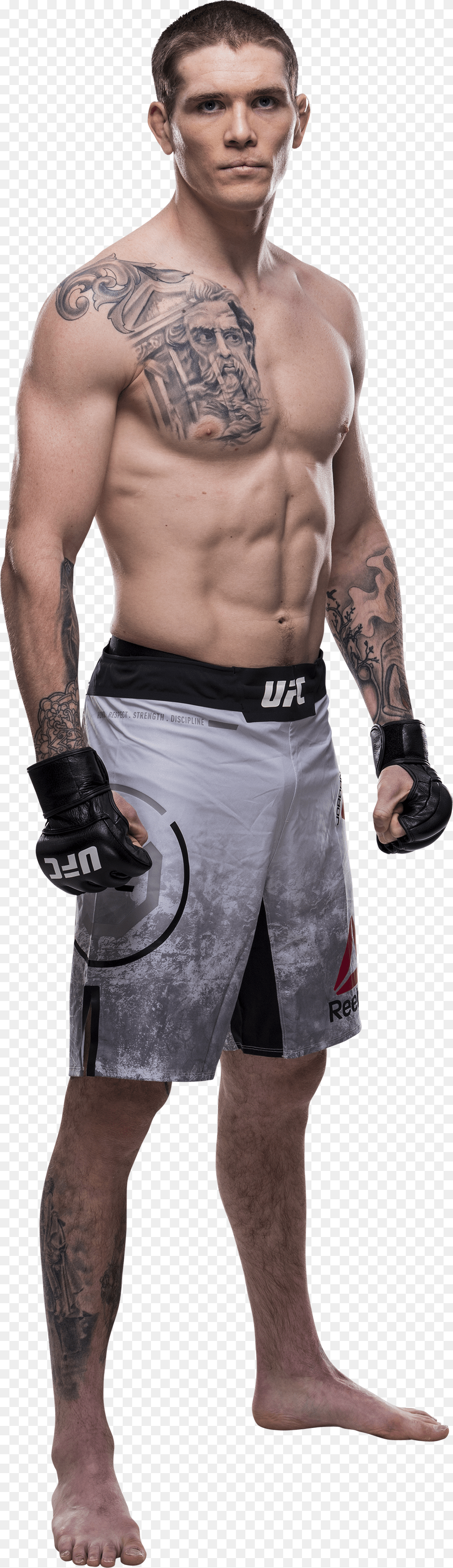 Demian Maia Left Body, Tattoo, Skin, Shorts, Clothing Png Image